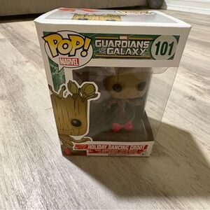 Guardian of Galaxy Holiday Dancing Grout 101 Funko Pop NIB